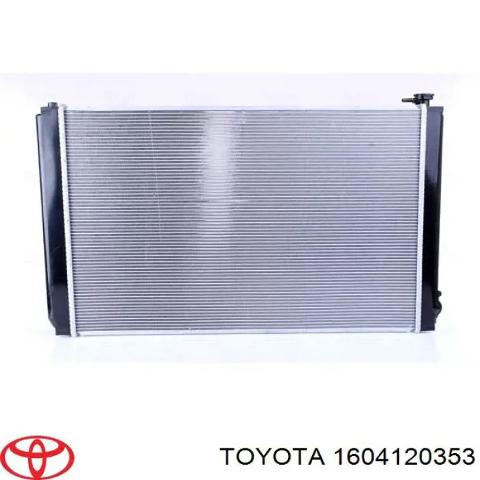 Chłodnica silnika Toyota 1604120353 cena, od 158,35 USD
