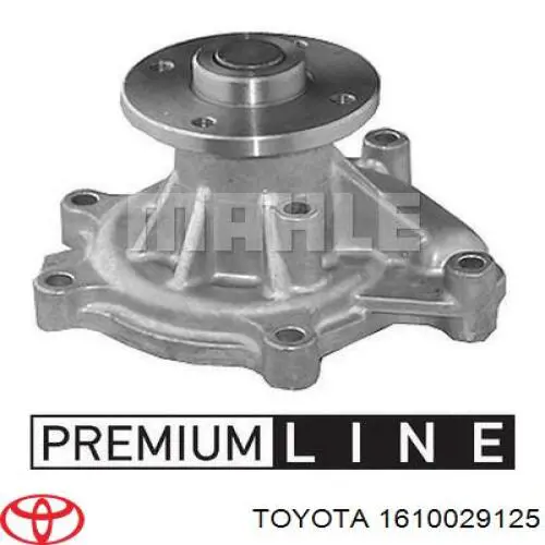 1610029125 Toyota Pompa chłodząca wodna