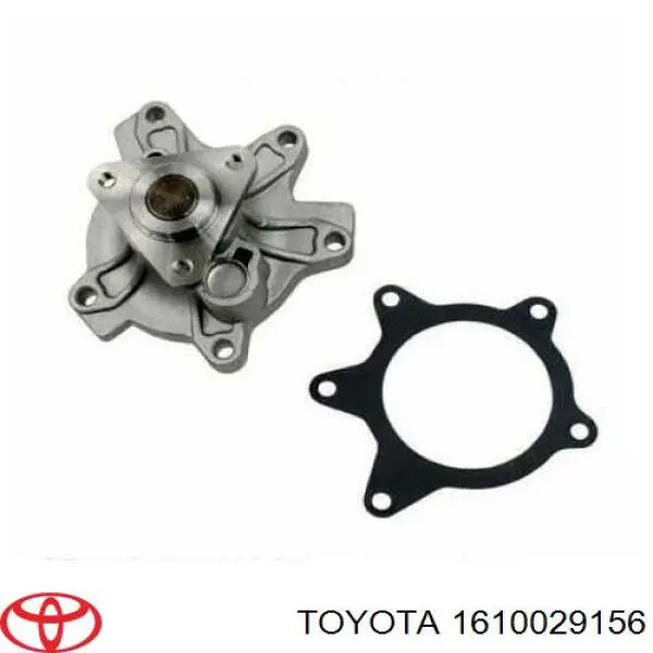 Pompa chłodząca wodna Toyota 1610029156