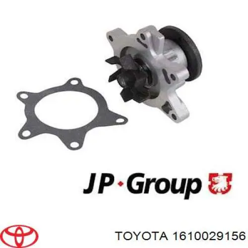 Pompa chłodząca wodna Toyota 1610029156 cena, od 39,46 USD