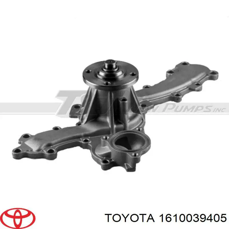 Pompa chłodząca wodna Toyota 1610039405 cena, od 92,84 USD