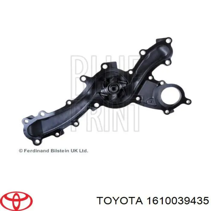 Do koszyka 1610039435 Toyota Pompa chłodząca wodna