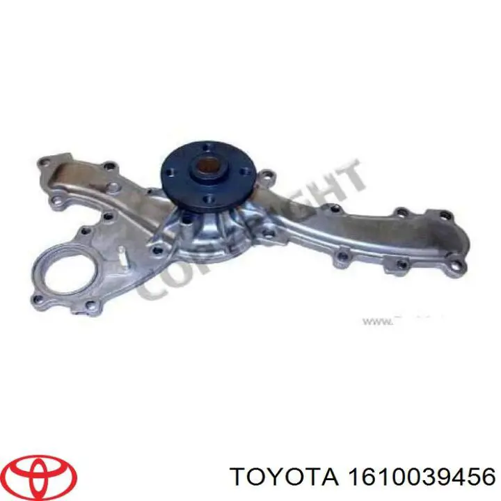 Pompa chłodząca wodna Toyota 1610039456 cena, od 96,08 USD