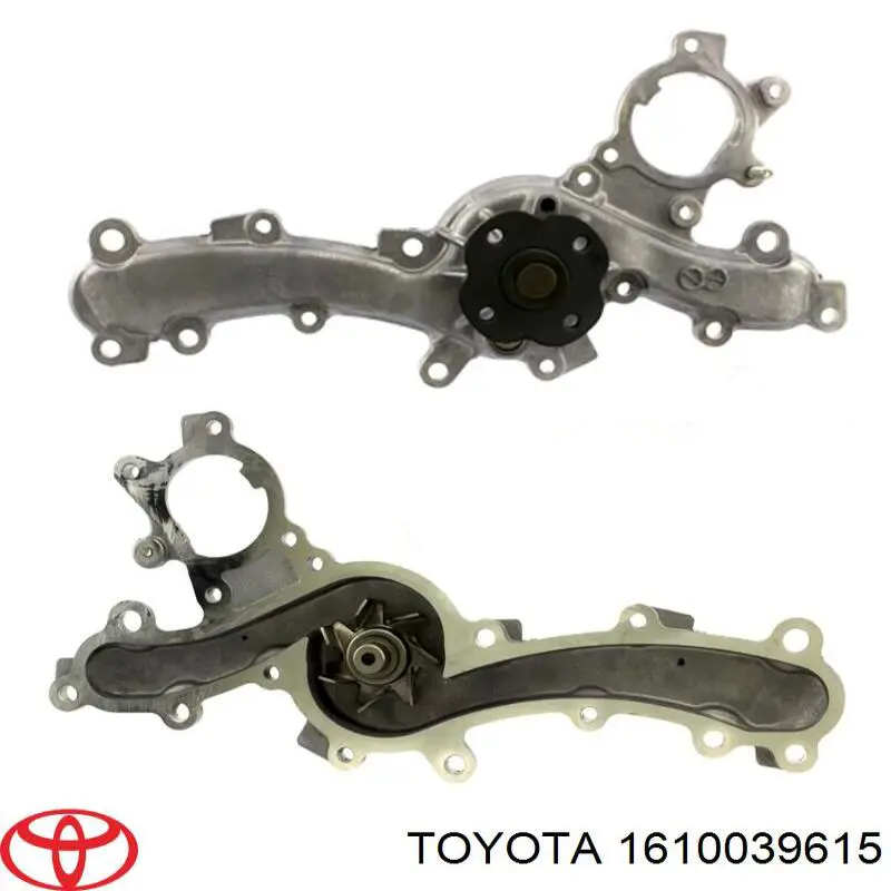 Pompa chłodząca wodna Toyota 1610009690 cena, od 160,57 USD