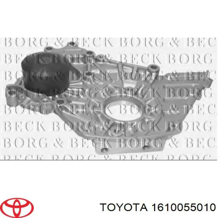Do koszyka 1610055010 Toyota Pompa chłodząca wodna