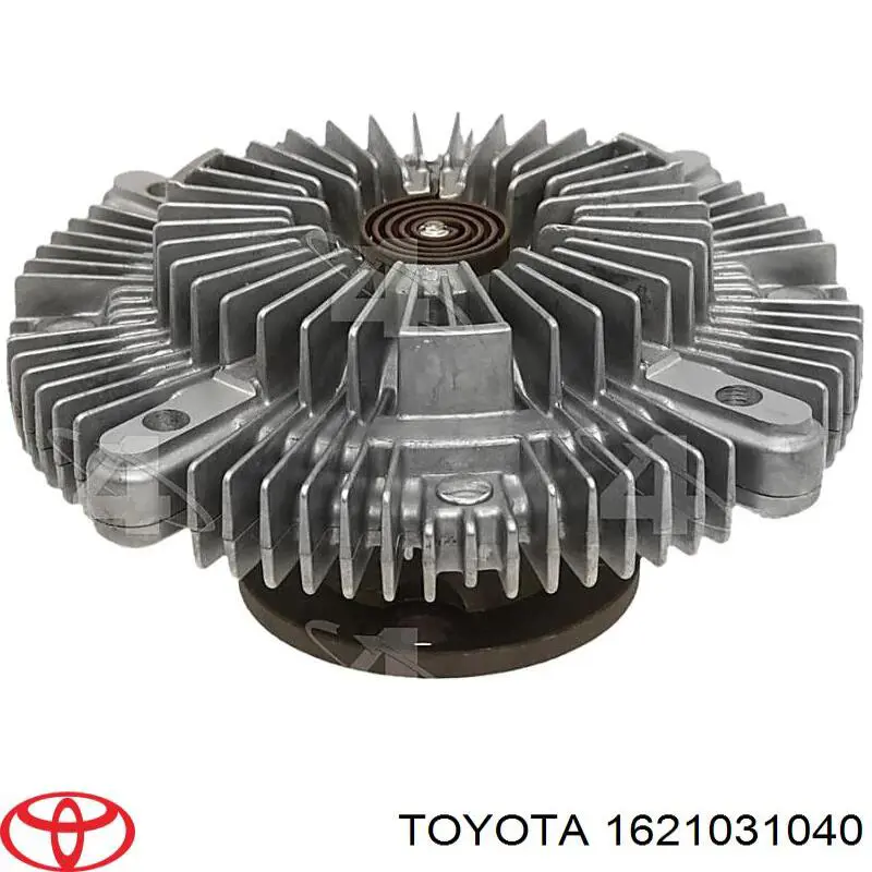 Sprzęgło wiskotyczne wentylatora chłodzenia Toyota 1621031040 cena, od 119,63 USD