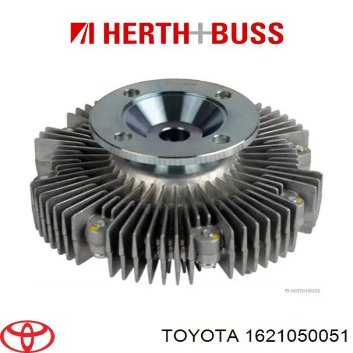 Sprzęgło wiskotyczne wentylatora chłodzenia 1621050051 Toyota