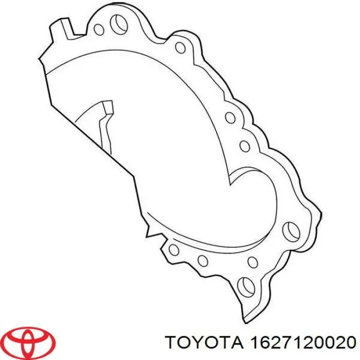 Uszczelka pompy wodnej Toyota 1627120020 cena, od 9,51 USD