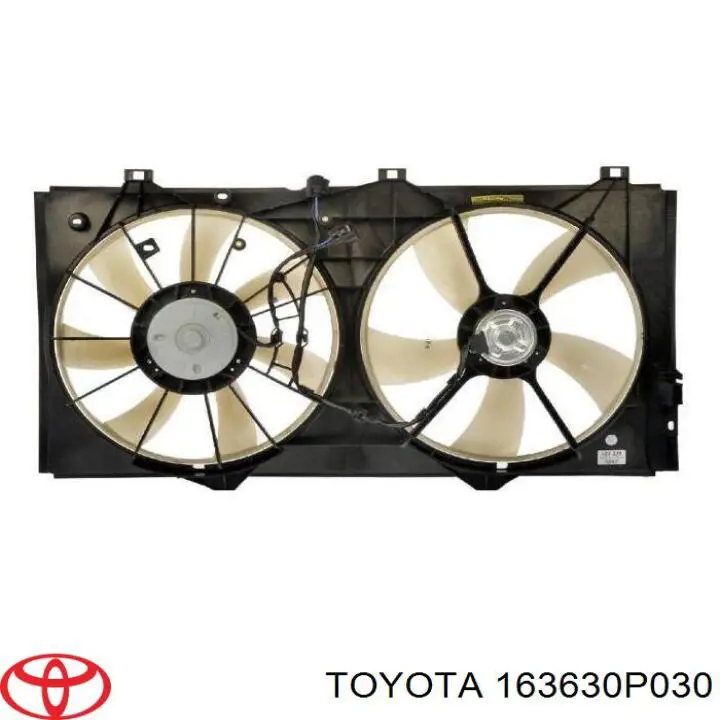 163630P030 Toyota Silniczek wentylatora układu chłodzenia prawy