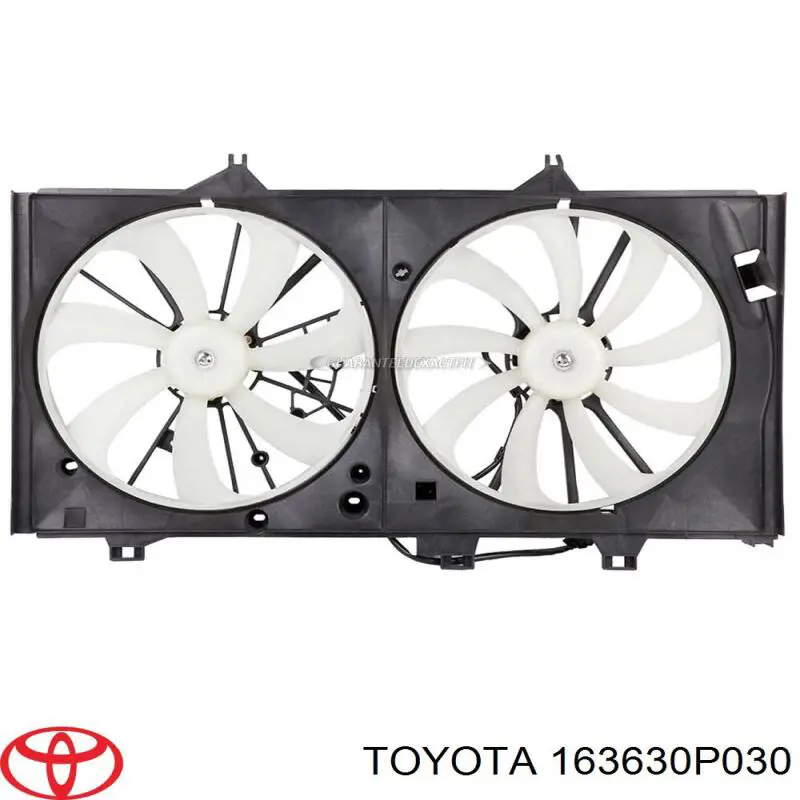Do koszyka 163630P030 Toyota Silniczek wentylatora układu chłodzenia prawy