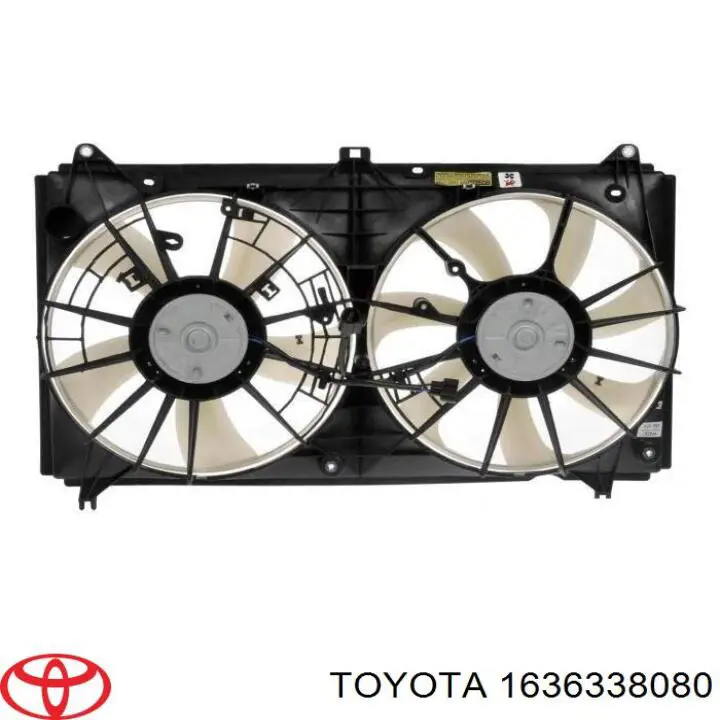 1636338080 Toyota silniczek wentylatora układu chłodzenia prawy