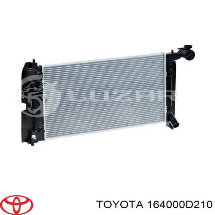 164000D210 Toyota Chłodnica silnika