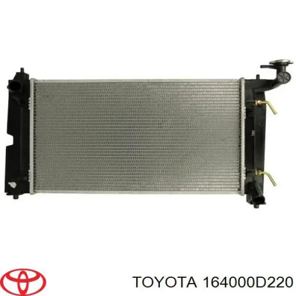164000D220 Toyota Chłodnica silnika