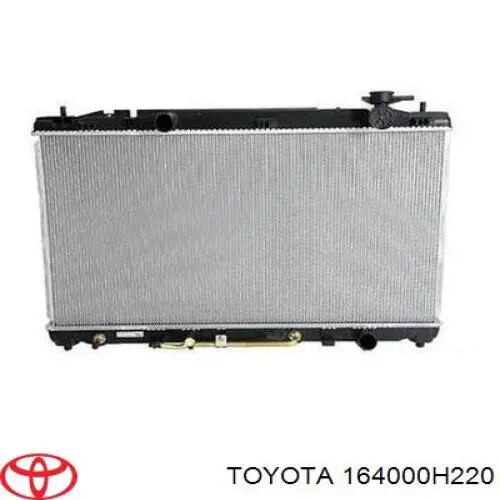 Chłodnica silnika Toyota 164000H220 cena, od 118,80 USD