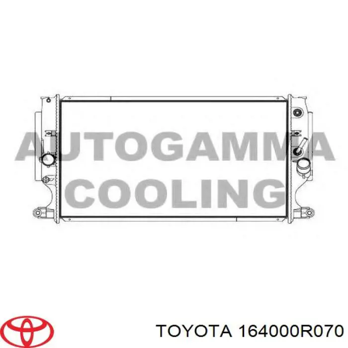164000R070 Toyota Chłodnica silnika