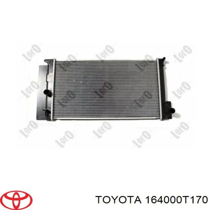 Do koszyka 164000T170 Toyota Chłodnica silnika