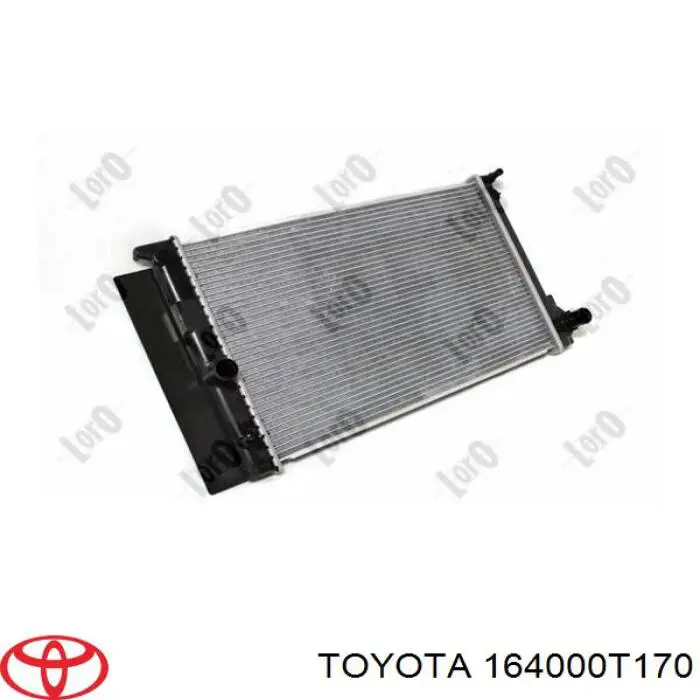 Chłodnica silnika 164000T170 Toyota