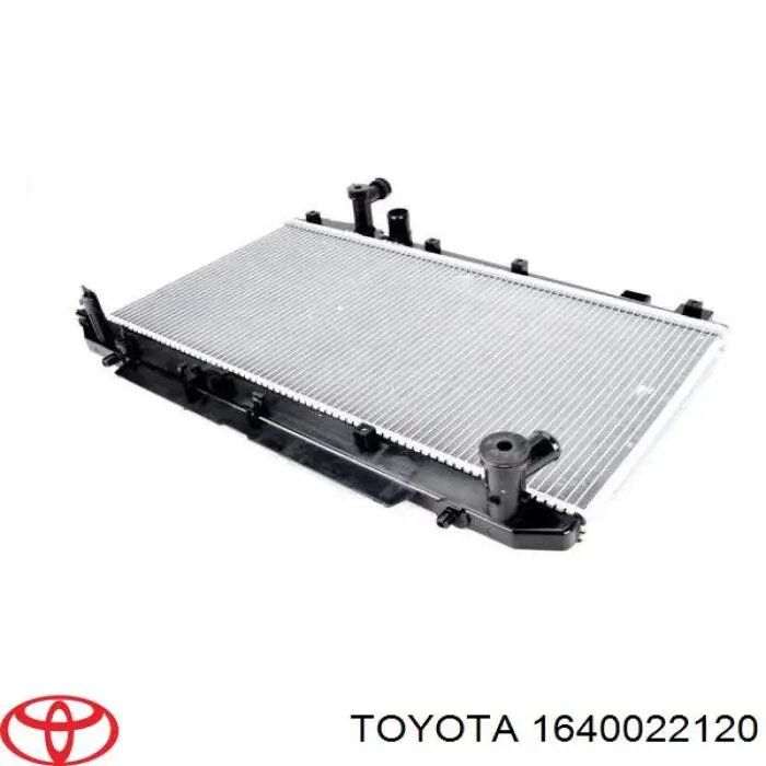 Do koszyka 1640022120 Toyota Chłodnica silnika