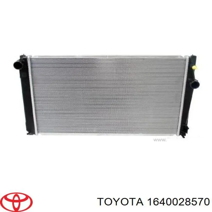 1640028570 Toyota Chłodnica silnika