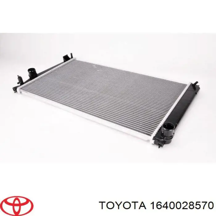 Do koszyka 1640028570 Toyota Chłodnica silnika