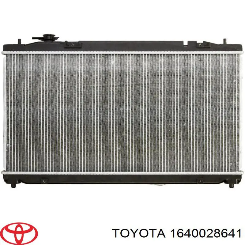 Chłodnica silnika Toyota 1640028641 cena, od 137,12 USD