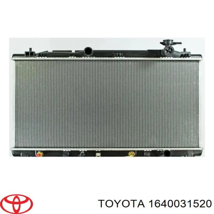 Chłodnica silnika Toyota 1640031520 cena, od 119,24 USD