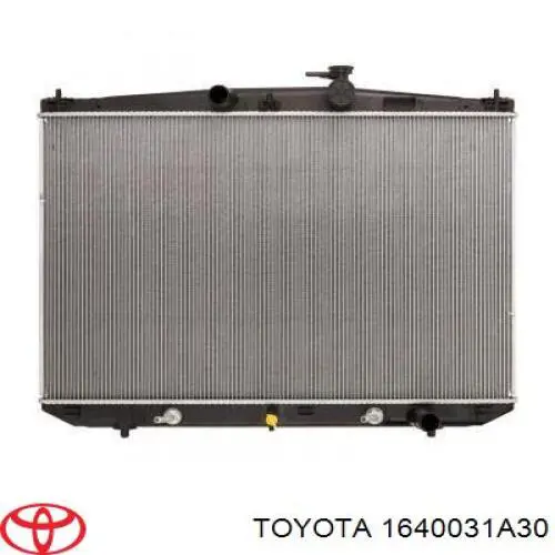 Chłodnica silnika Toyota 1640031A30 cena, od 303,76 USD