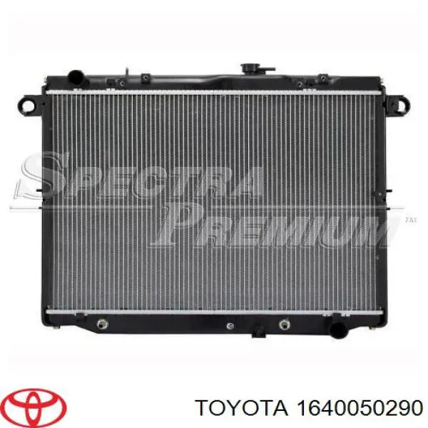 Chłodnica silnika Toyota 1640050290 cena, od 205,40 USD
