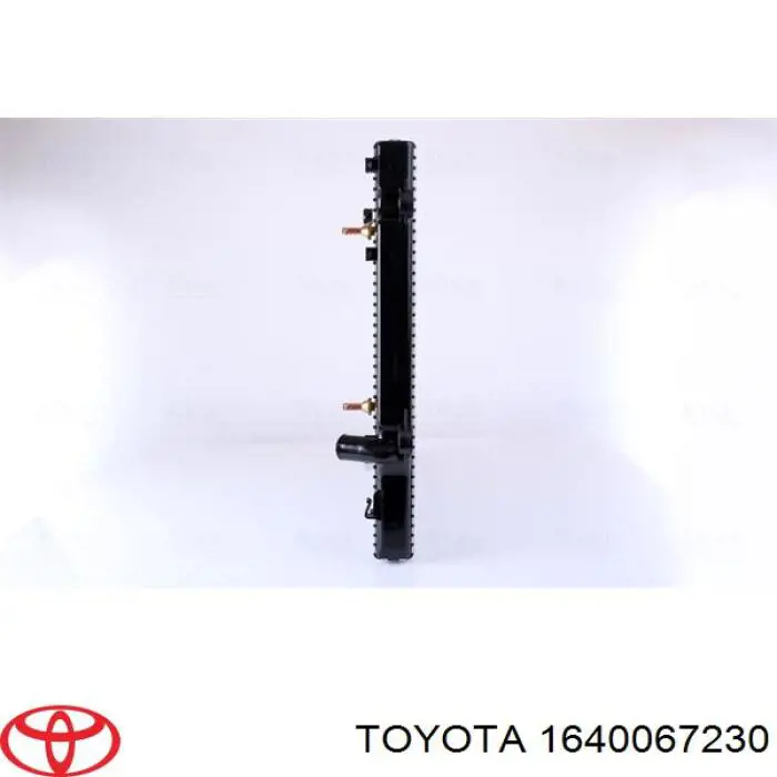 Chłodnica silnika Toyota 1640067230 cena, od 141,01 USD