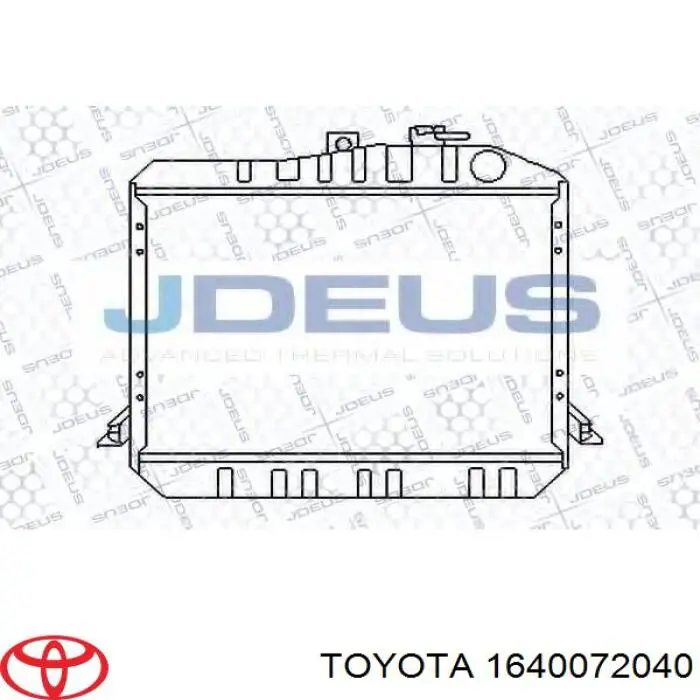 Chłodnica silnika Toyota Hiace II autobus (H5) (1983 - 1989) cena, od 837,50 USD