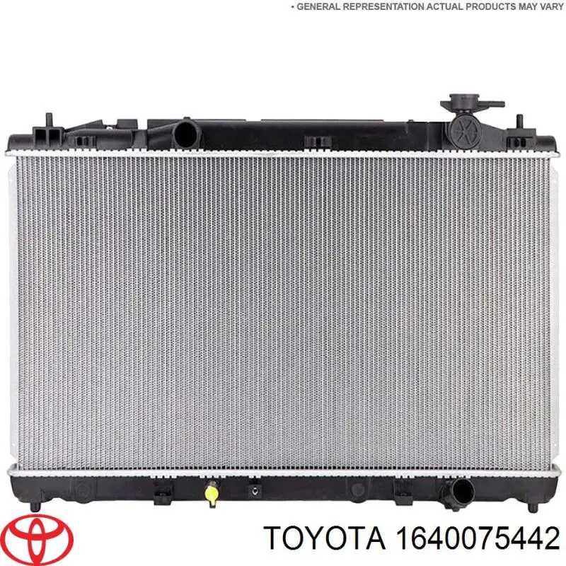 Do koszyka 1640075442 Toyota Chłodnica silnika