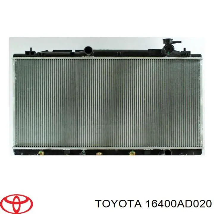 Chłodnica silnika Toyota 16400AD020 cena, od 117,02 USD