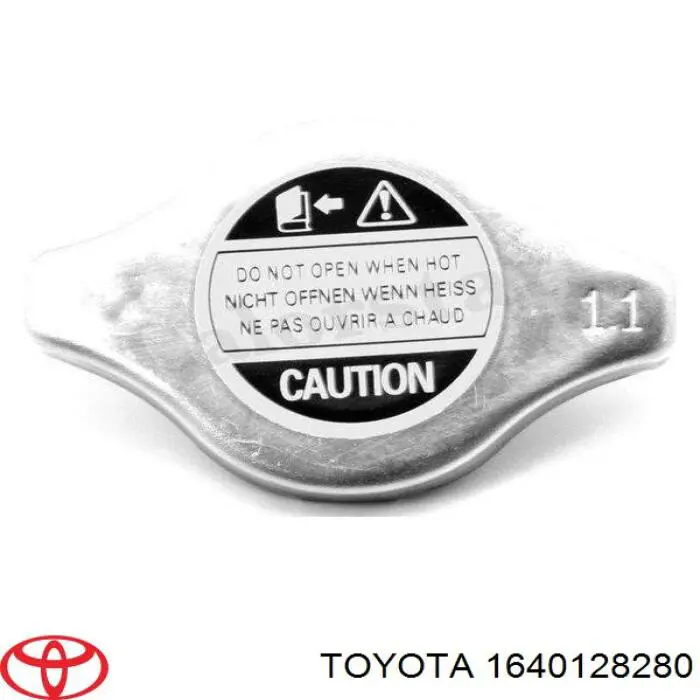 Pokrywa (korek) chłodnicy Toyota 1640128280 cena, od 7,60 USD