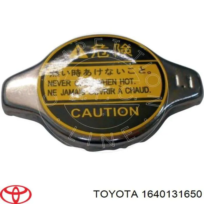 Do koszyka 1640131650 Toyota Pokrywa (korek) chłodnicy