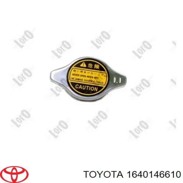 Pokrywa (korek) chłodnicy 1640146610 Toyota