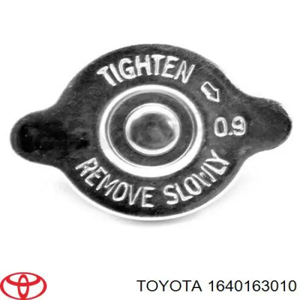 Do koszyka 1640163010 Toyota Pokrywa (korek) chłodnicy