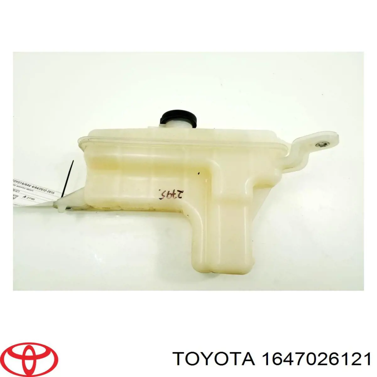 Zbiorniczek wyrównawczy układu chłodzenia Toyota 1647026121 cena, od 113,63 USD