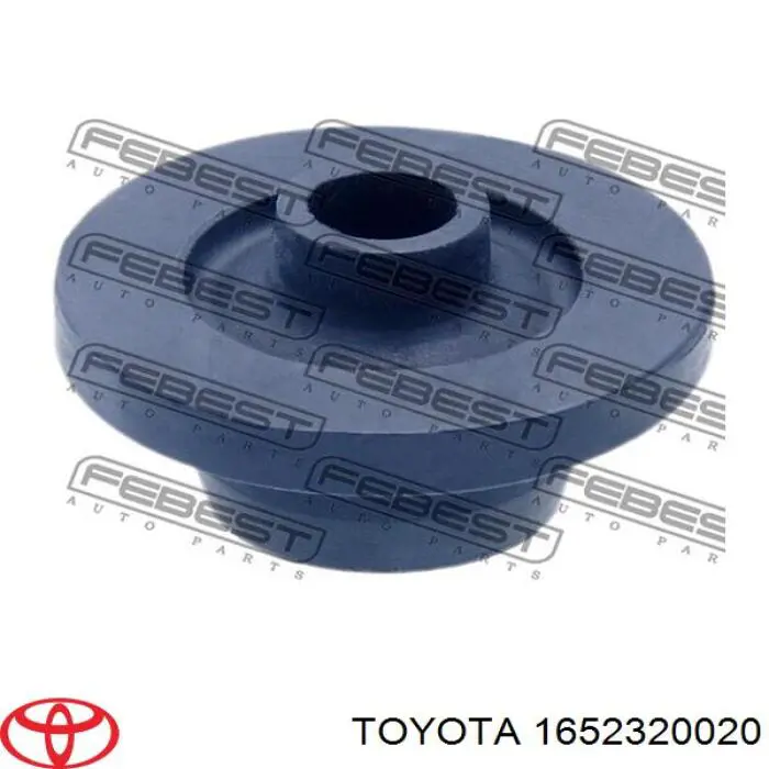 1652320020 Toyota Poduszka chłodnicy klimatyzacji górna