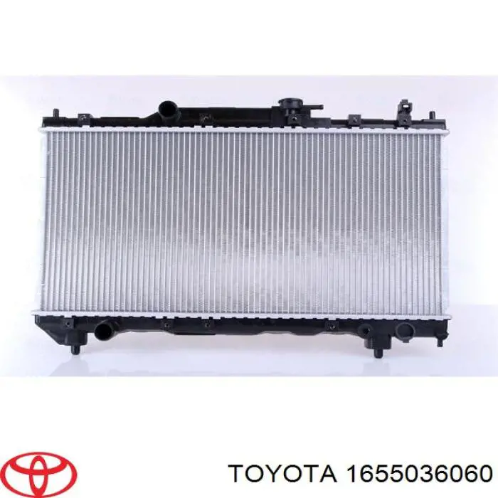 Chłodnica intercoolera 1655036060 Toyota