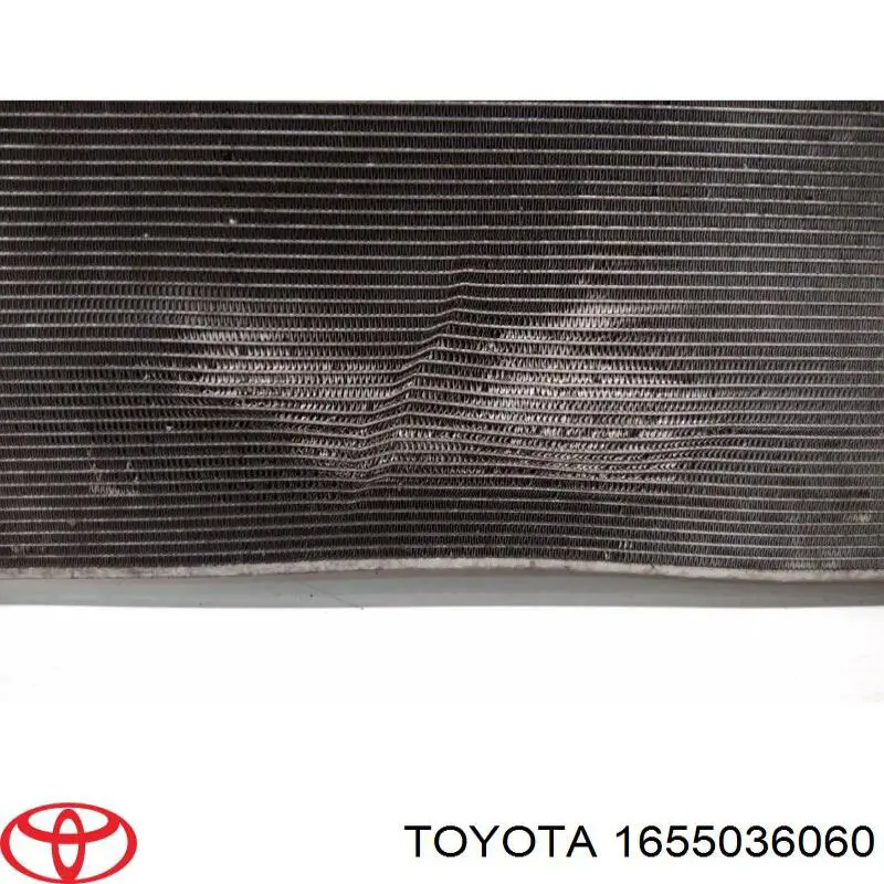 Chłodnica intercoolera Toyota 1655036060