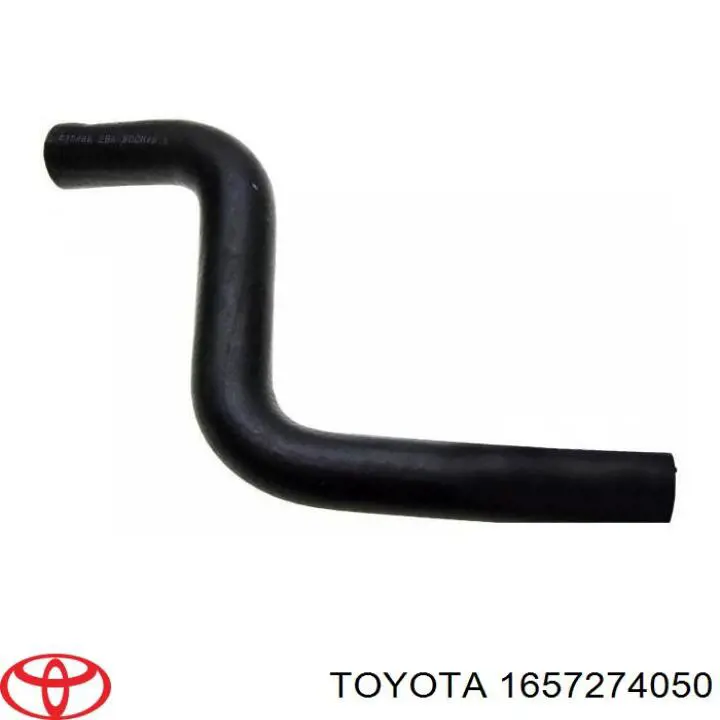 Do koszyka 1657274050 Toyota Przewód (króciec) chłodnicy górny