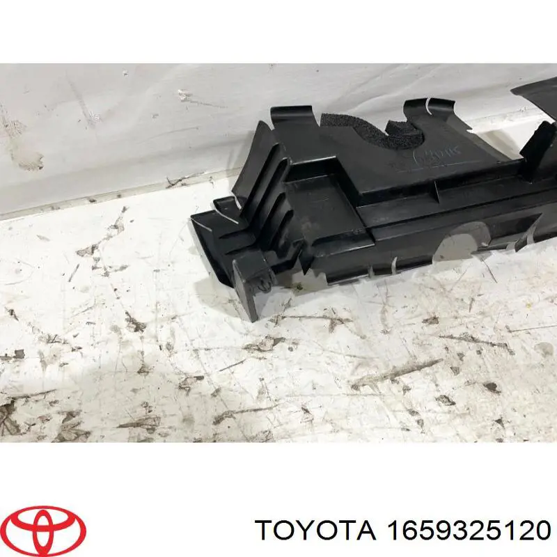 Kierownica powietrza (deflektor) chodnicy prawa Toyota 1659325120 cena, od 40,59 USD