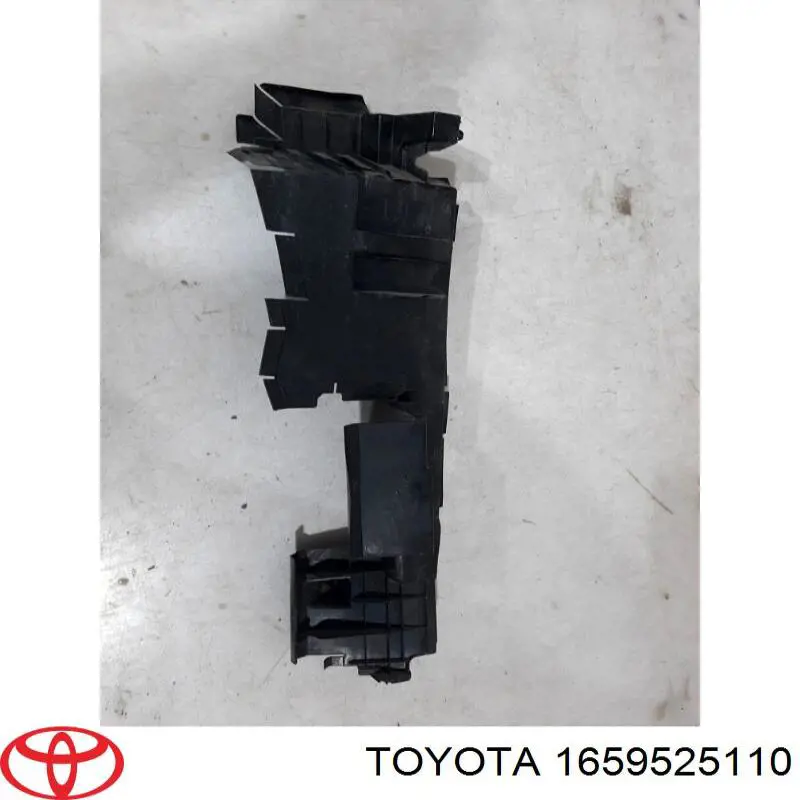 Do koszyka 1659525110 Toyota Kierownica powietrza (deflektor) chodnicy lewa