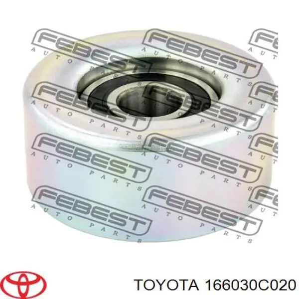 Rolka napinacza paska napędowego Toyota 166030C020 cena, od 28,13 USD