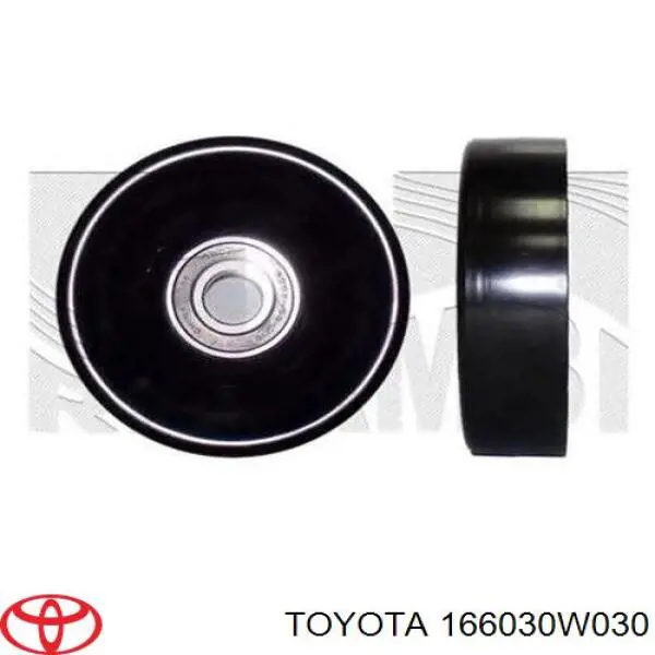 Rolka napinacza paska napędowego Toyota 166030W030 cena, od 26,65 USD
