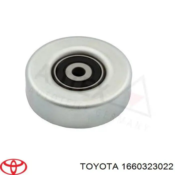 Rolka prowadząca, kierunkowa paska napędowego 1660323022 Toyota