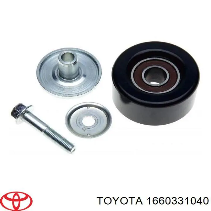 Rolka prowadząca, kierunkowa paska napędowego Toyota 1660331040 cena, od 27,68 USD