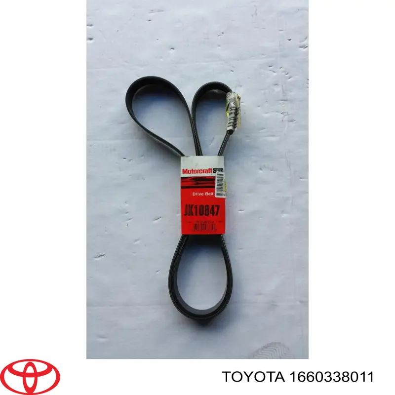 Do koszyka 1660338011 Toyota Rolka prowadząca, kierunkowa paska napędowego