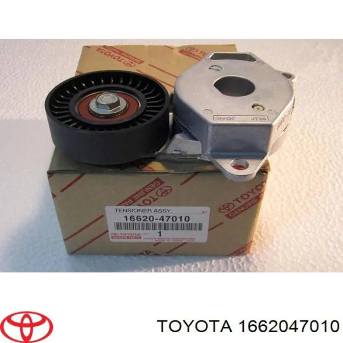 Napinacz paska napędowego Toyota 1662047010 cena, od 60,70 USD