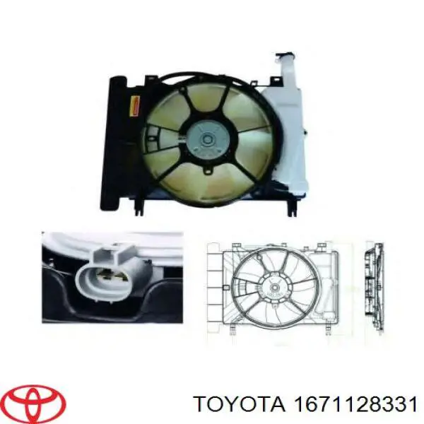 1671128331 Toyota Dyfuzor chłodnicy